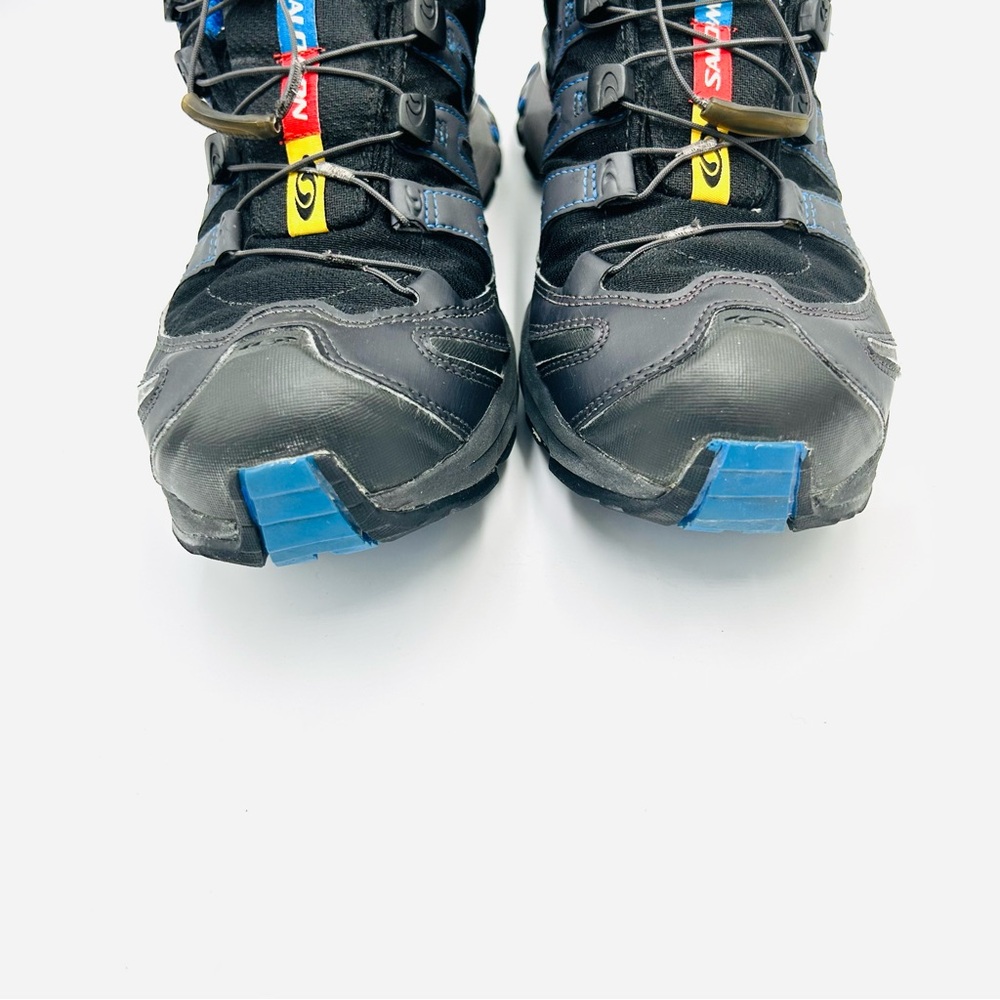Salomon XA Pro 3D XCR Trail Running Shoes Black Waterproof shoes men size 9 - Picture 7 of 10